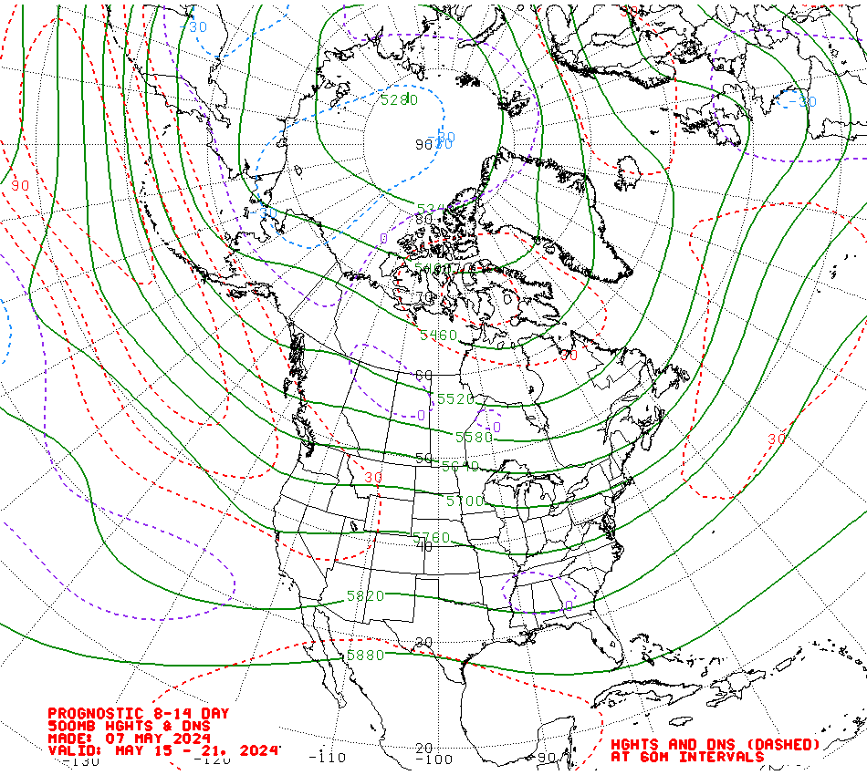 CPC 8 To 14 Day 500-mb Outlook