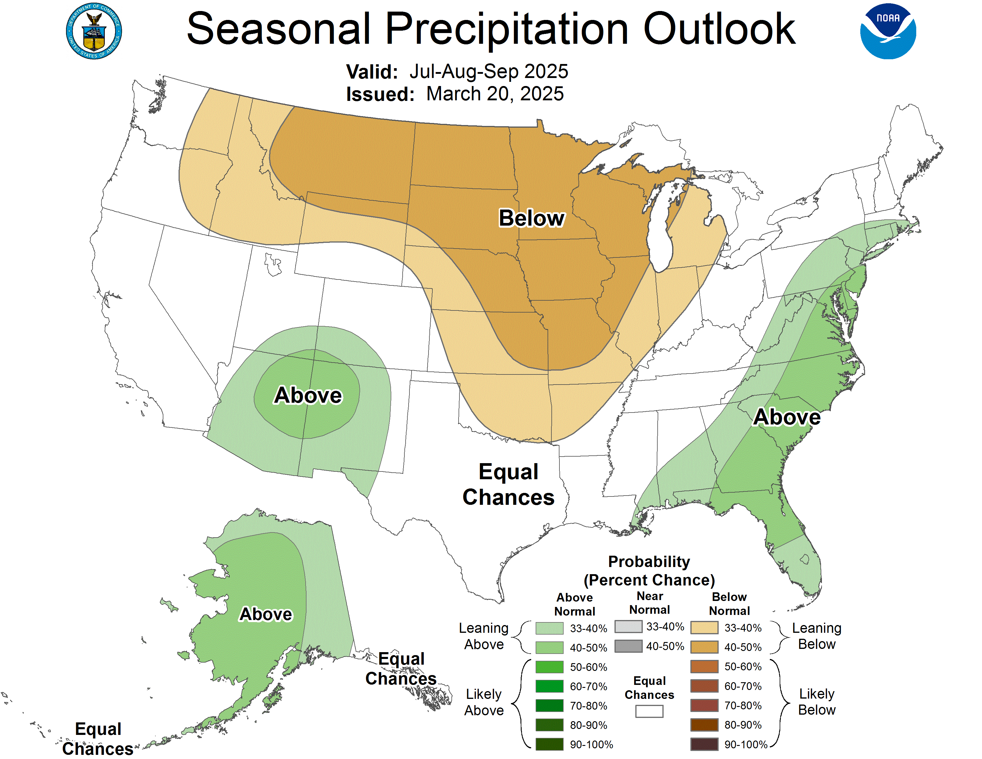 JJA outlooks