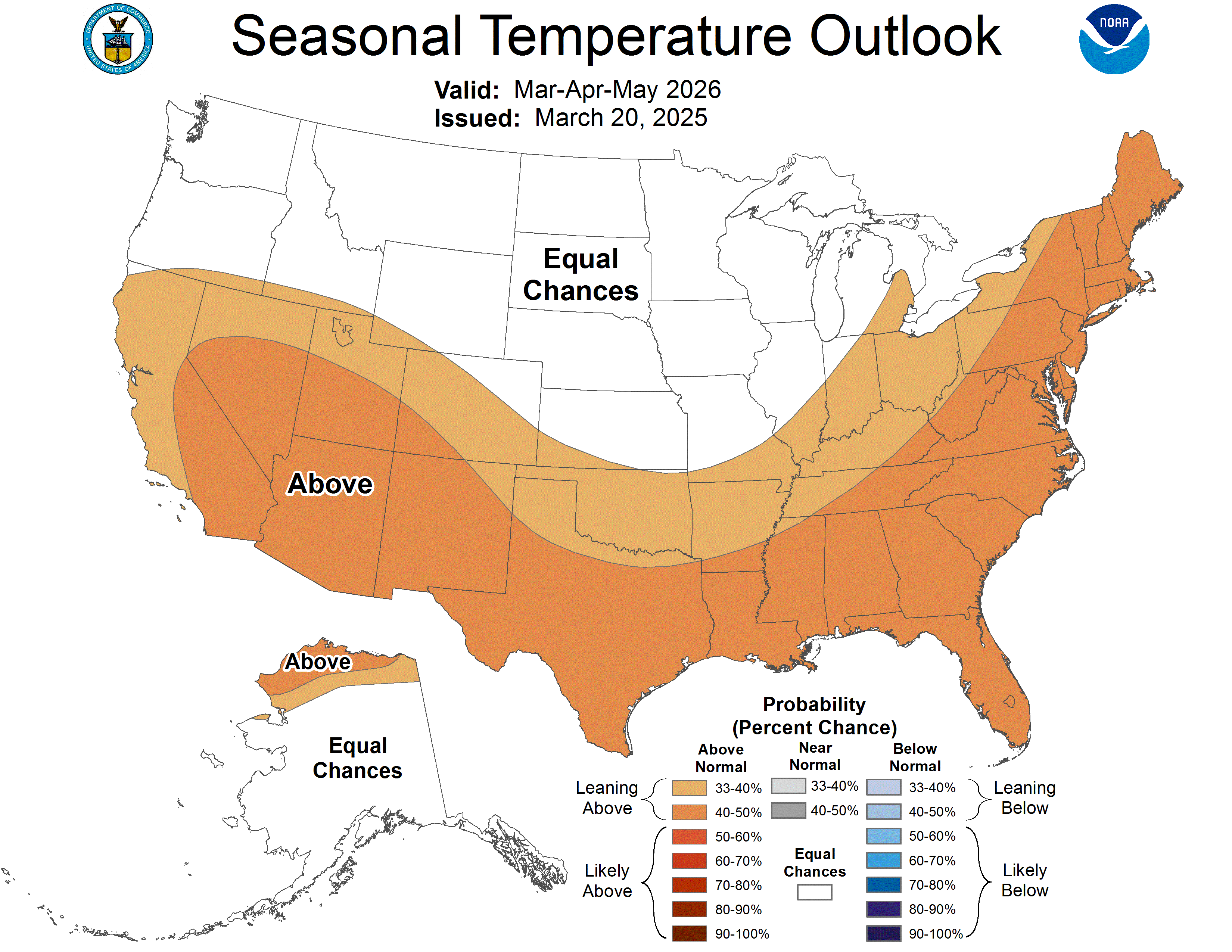 NWS CPC LongTerm Temperature and Precipitation