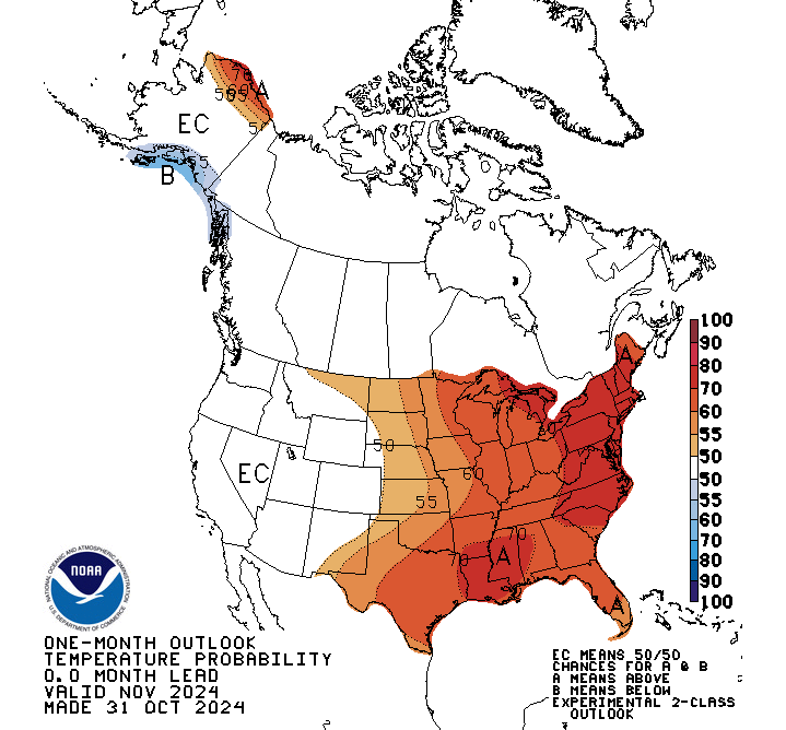 Lower Zone 90 Day Forecast