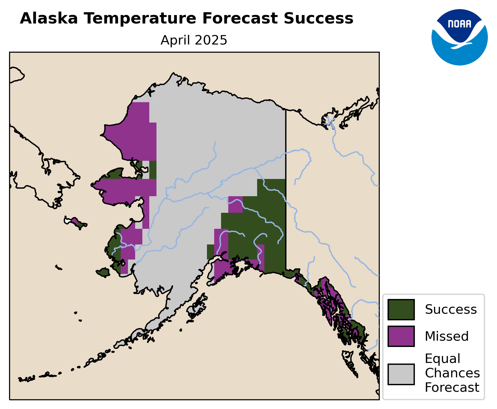 Success or Miss of Temperature Forecast