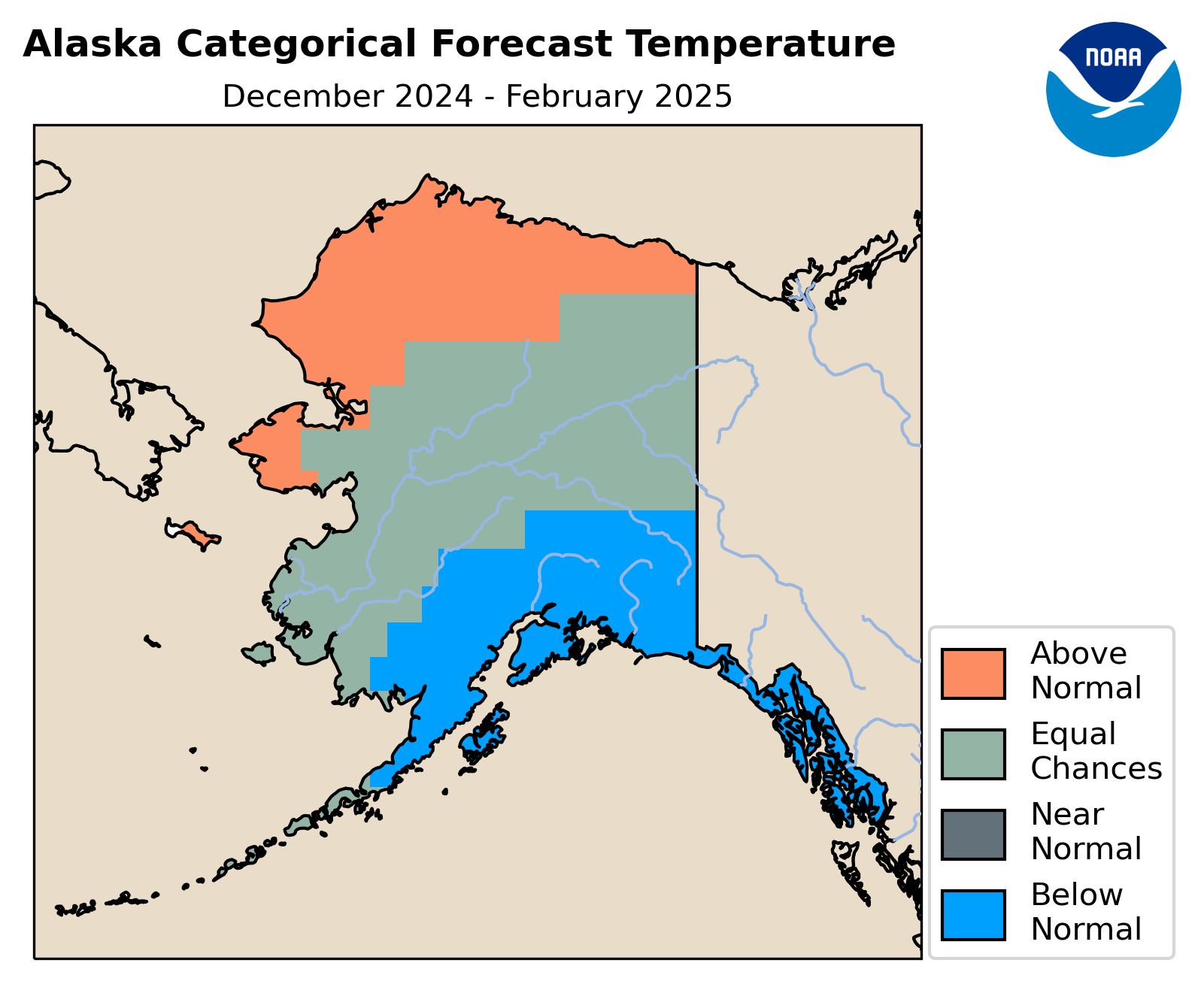 forecasted temperature