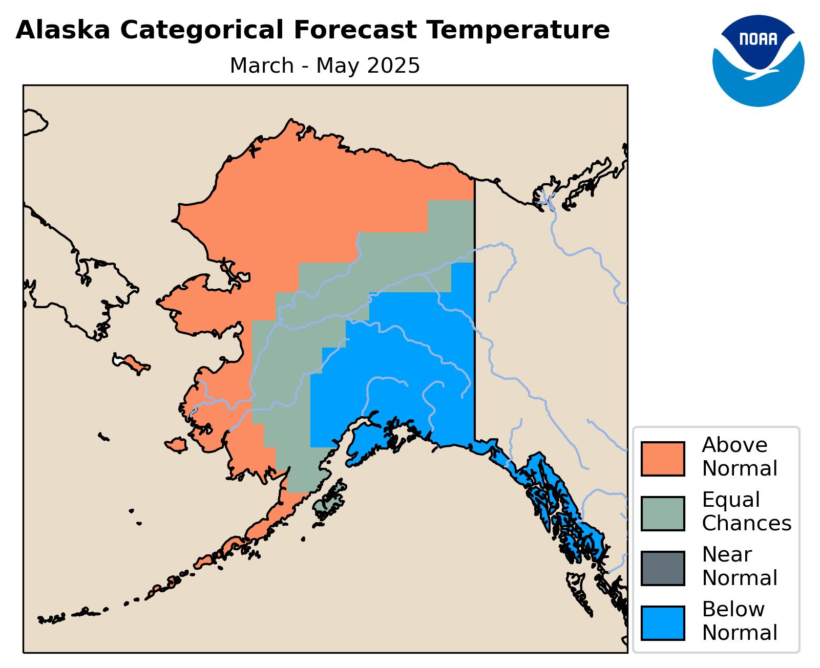 forecasted temperature