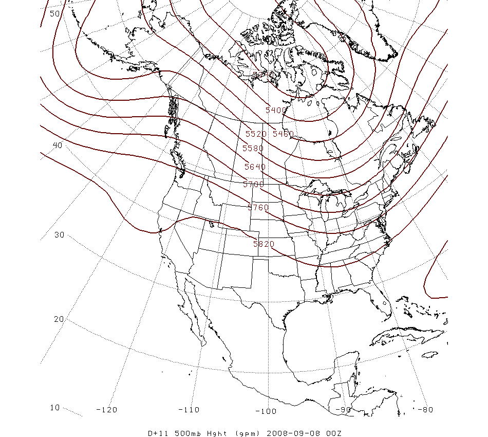 500mb Height