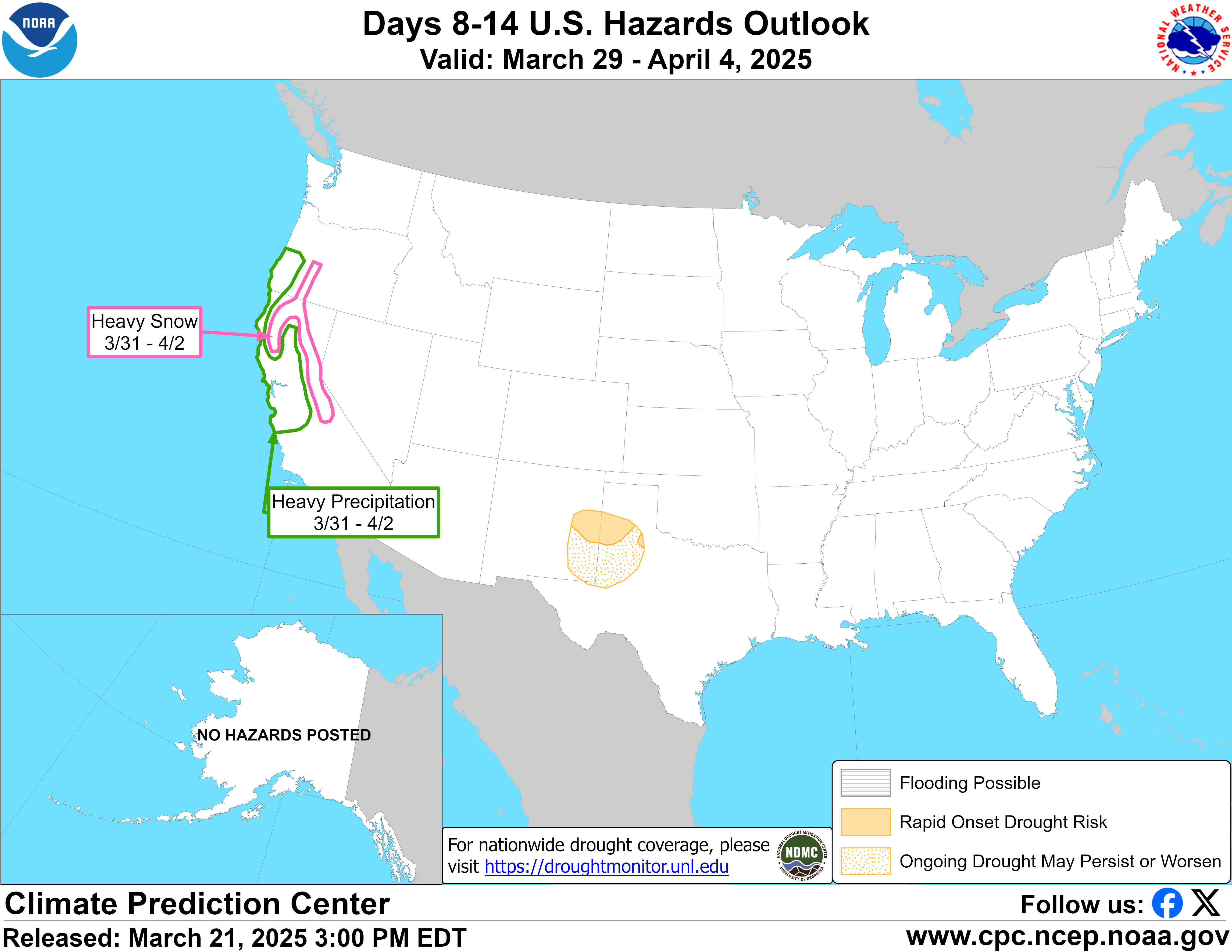 7-day Zone Forecasts for North and Central Georgia