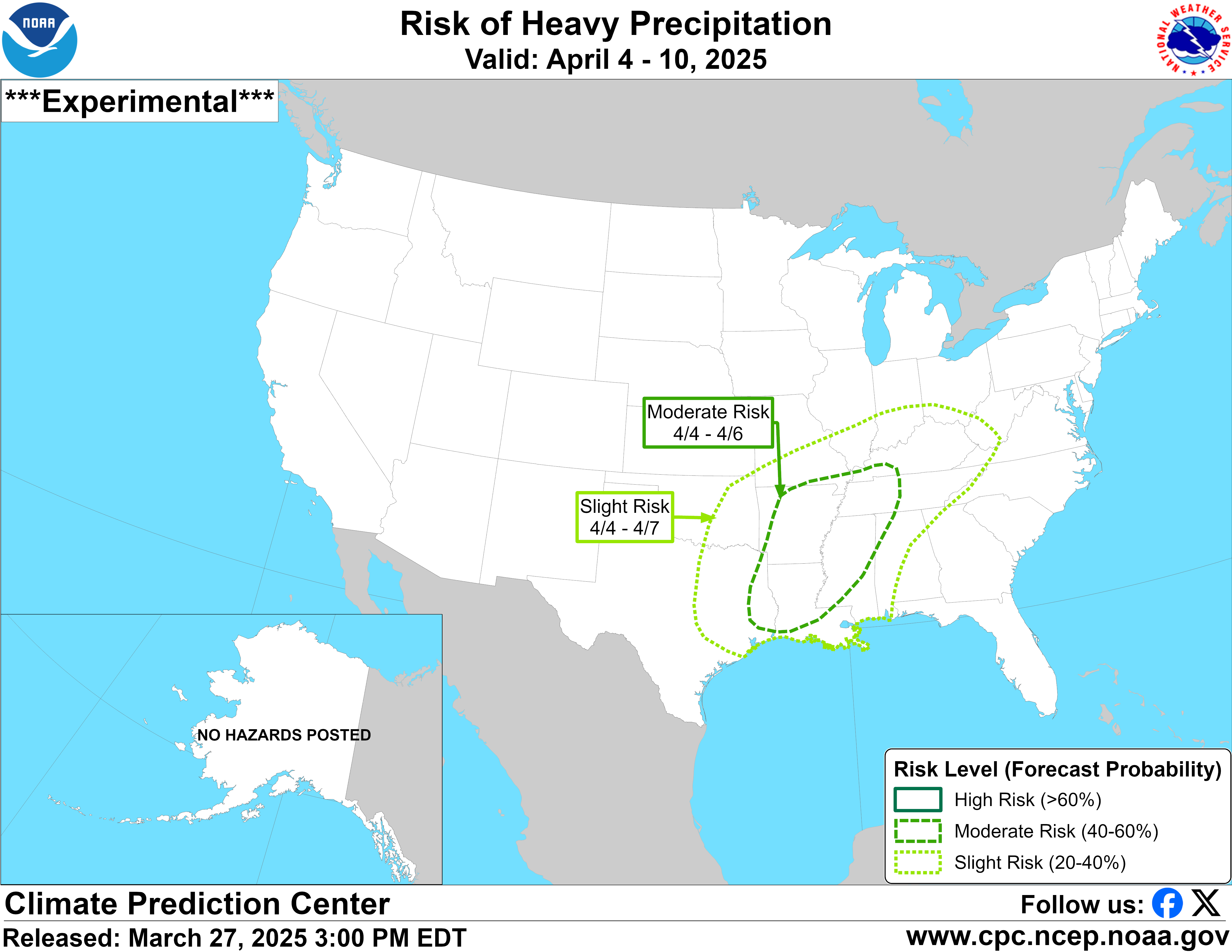 Day 3-7 hazards outlook