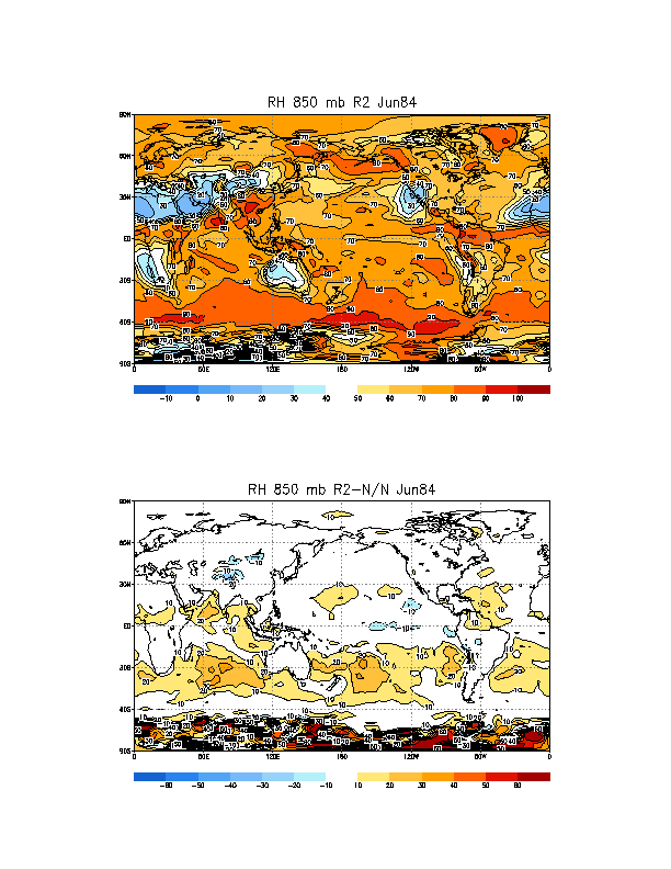 850 mb RH