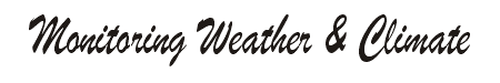 Monitoring Weather and Climate Banner