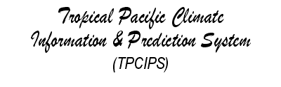 Tropical Pacific Climate Information & Prediction System Banner